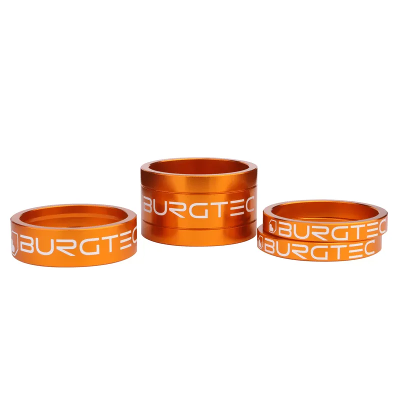 Burgtec Stem Spacer Kit in Iron Bro Orange