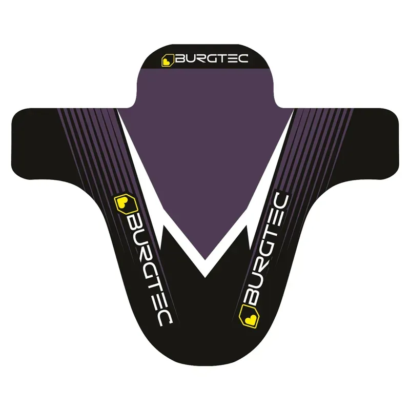 Burgtec Moto Mudguard in Black Sapphire
