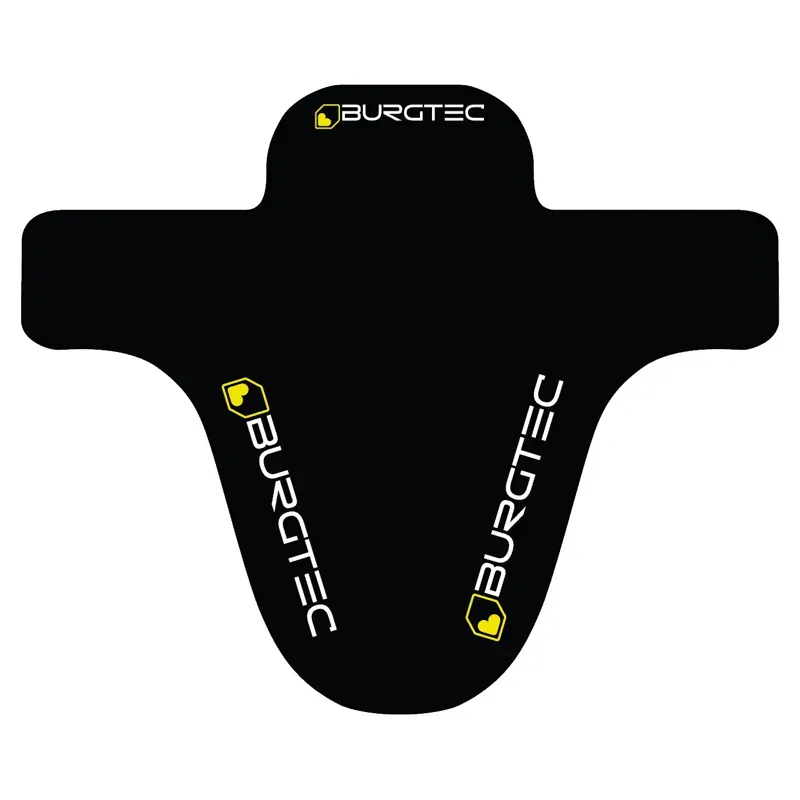 Burgtec Moto Mudguard in Plain Black
