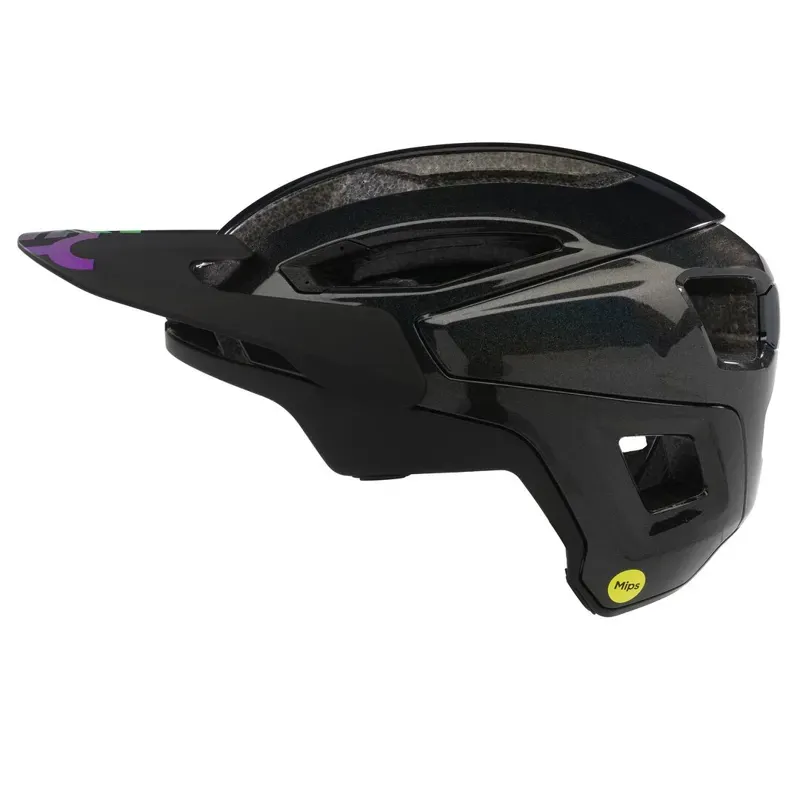 Oakley DRT3 Trail Mips Helmet In Black Galaxy FP-3