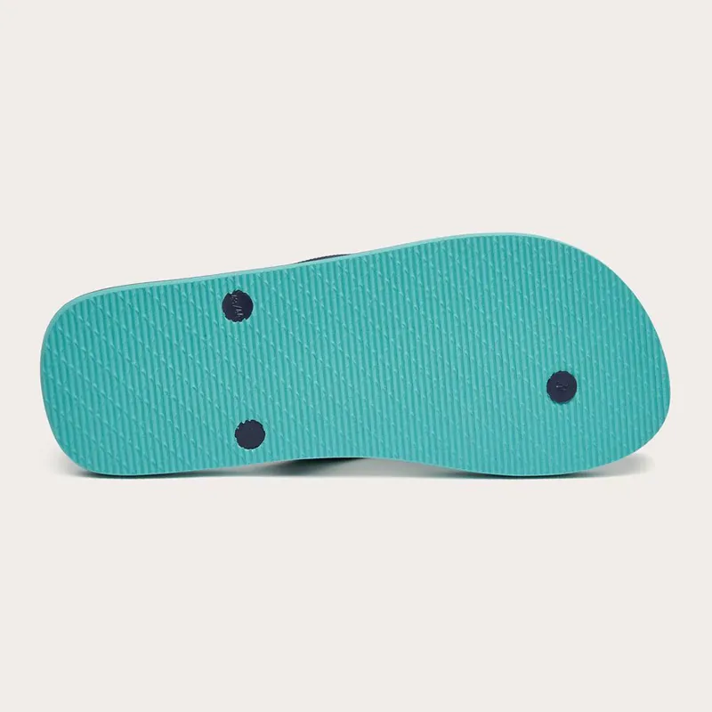 Oakley College Flip Flop Teal Blue-2