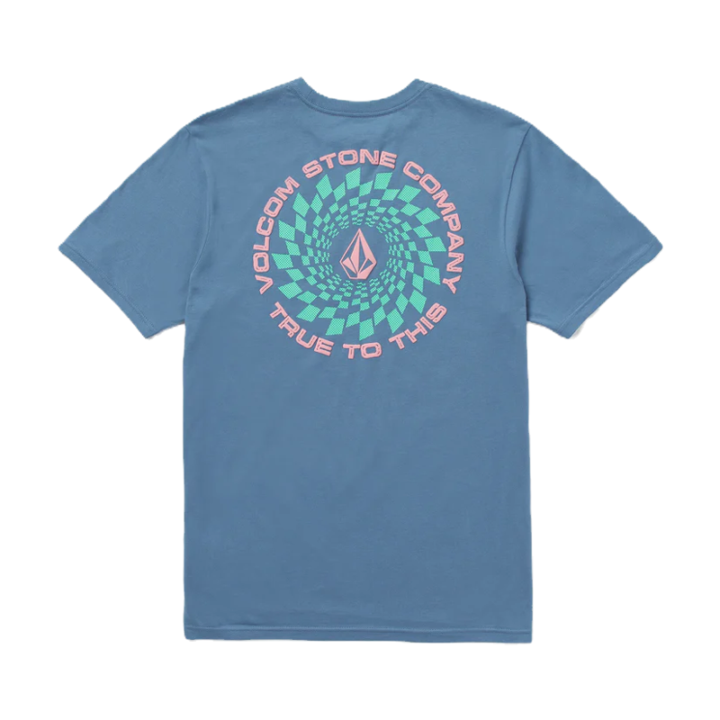 Volcom Easy Orbit Short Sleeve Tee - Blueberry-1