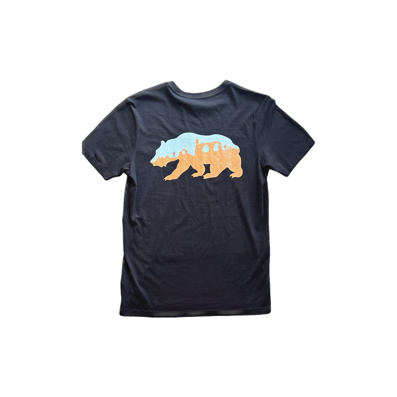 Bear Trax Kids Tee Black-1