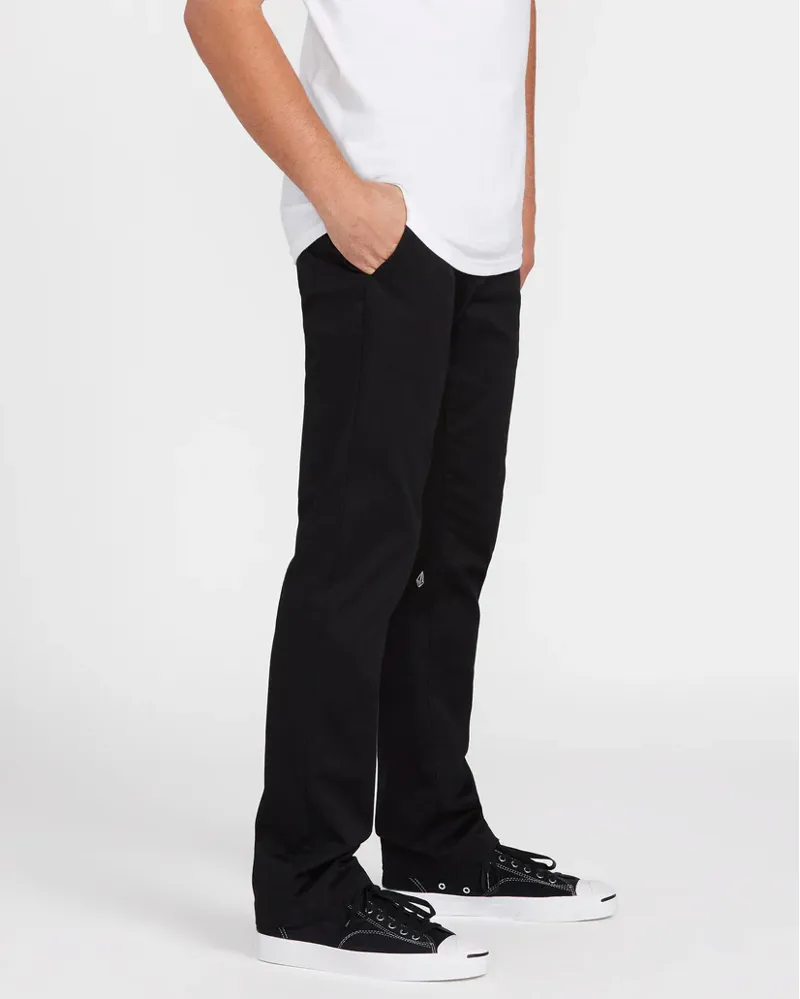 Volcom Frickin Modern Stretch Trousers - Black