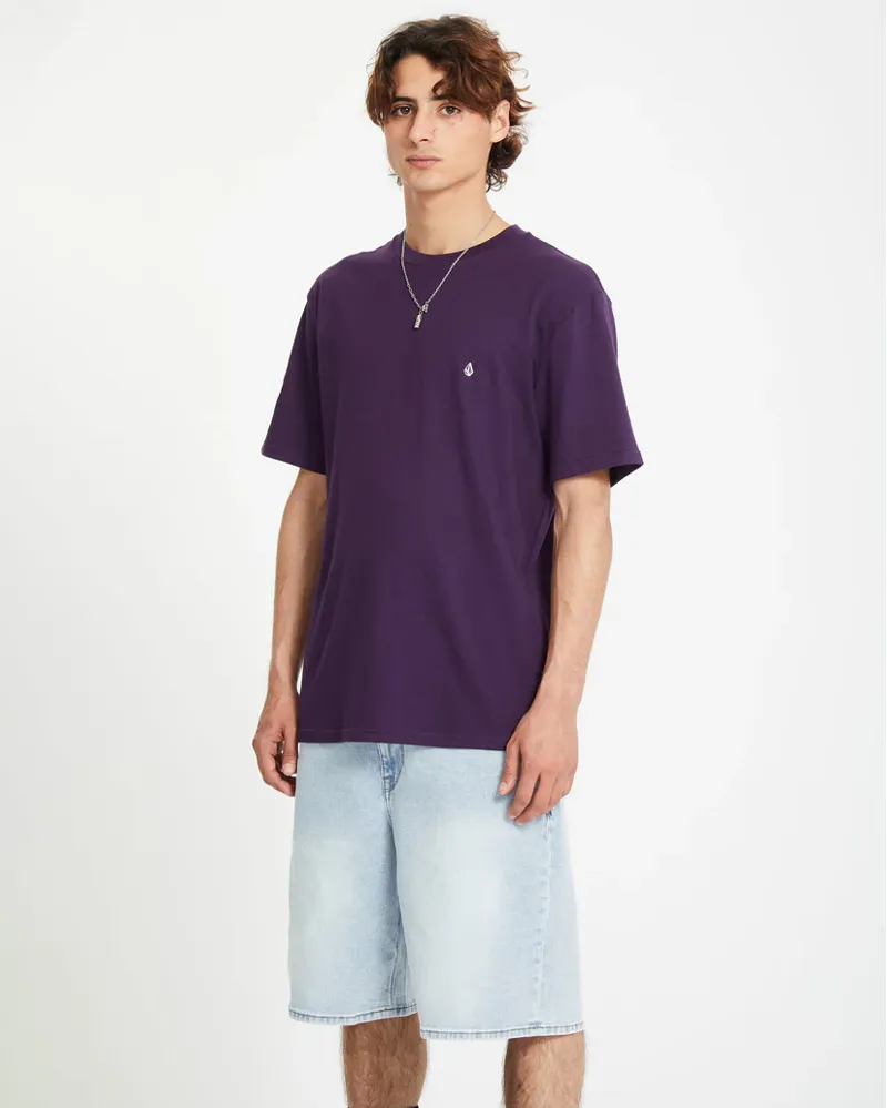Volcom Stone Blanks Basic SS - Grape Royale-6