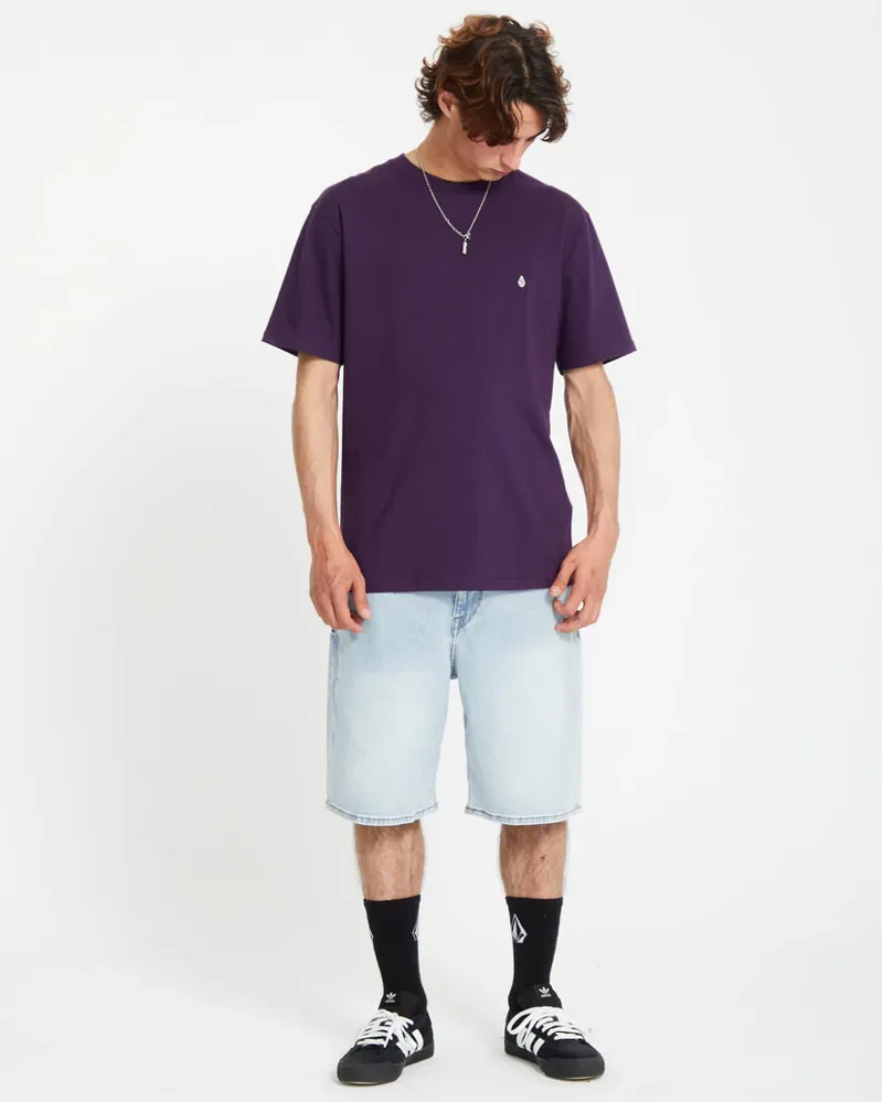 Volcom Stone Blanks Basic SS - Grape Royale-7