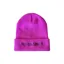 Honey+Lemon Mini Knit Beanie Pink