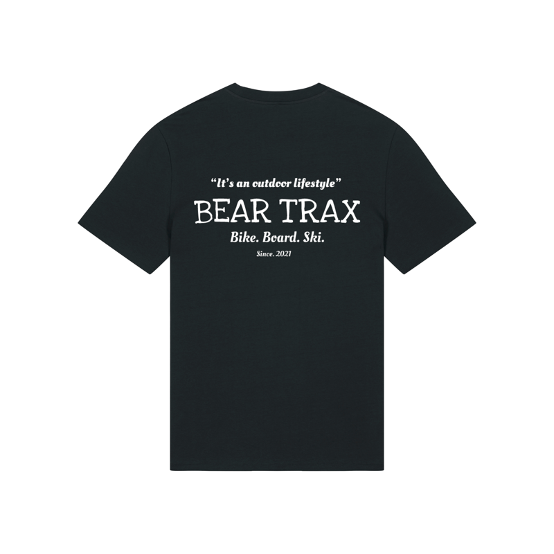 Bear Trax Authentic Tee - Black-1