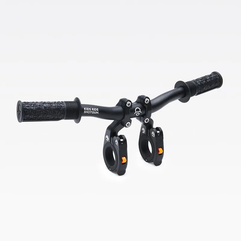 Kids Ride Shotgun Pro Bars in Black