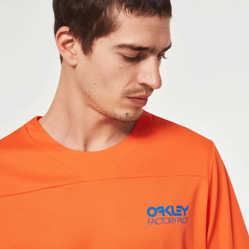 Oakley Factory Pilot Lite MTB Jersey Scarlet Ibis-6