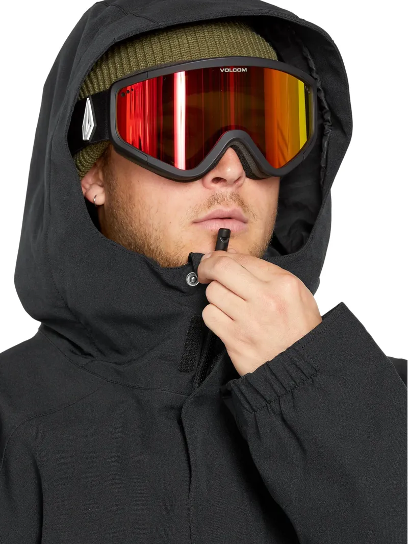 Volcom Brighton Full Zip Jacket - Black-5