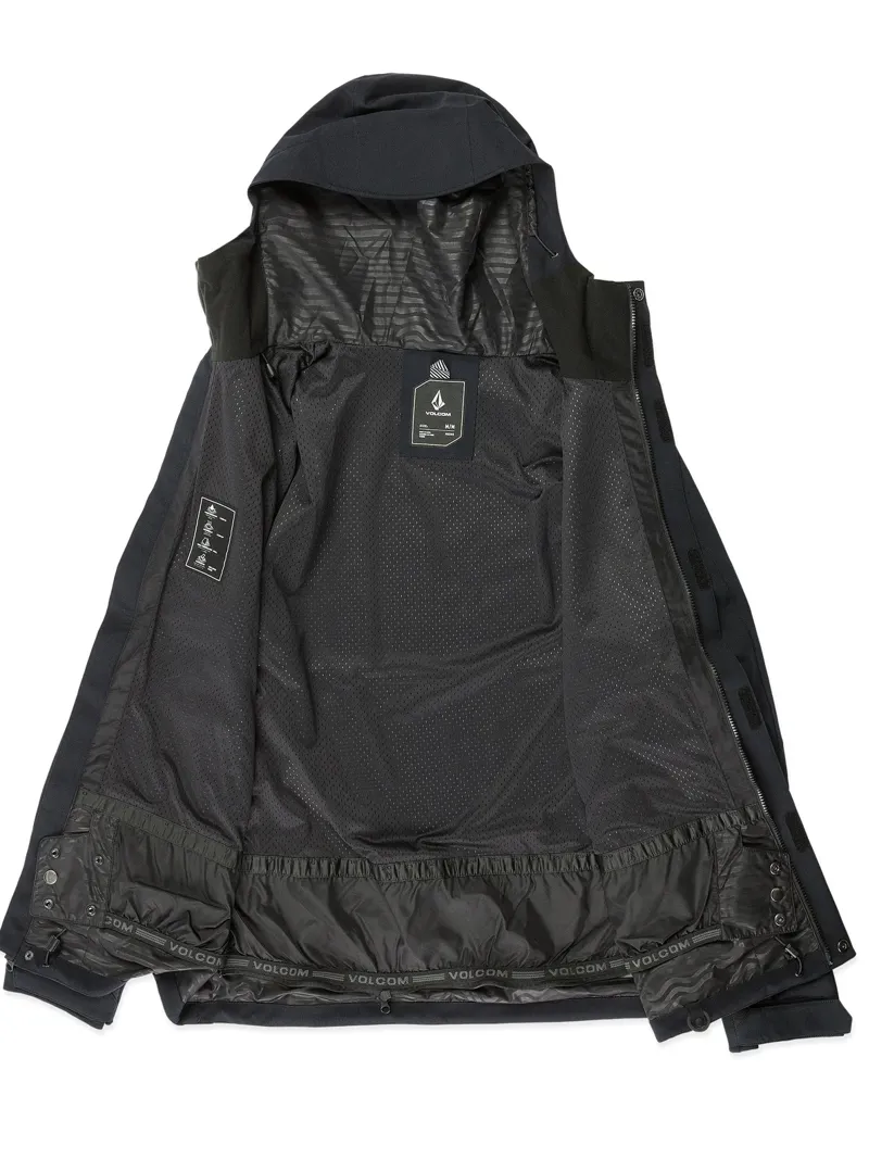 Volcom Brighton Full Zip Jacket - Black-1