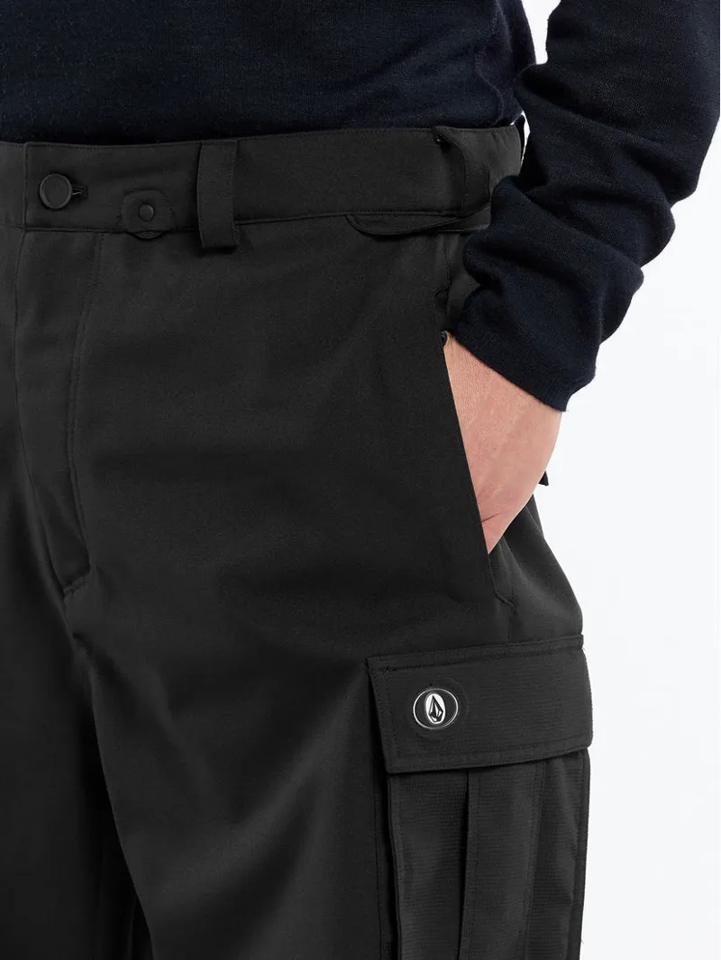Volcom NWRK Baggy Pant - Black-3