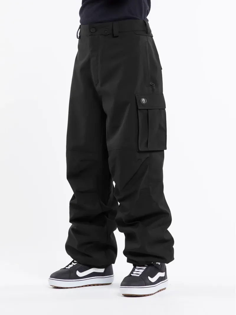 Volcom NWRK Baggy Pant - Black-7