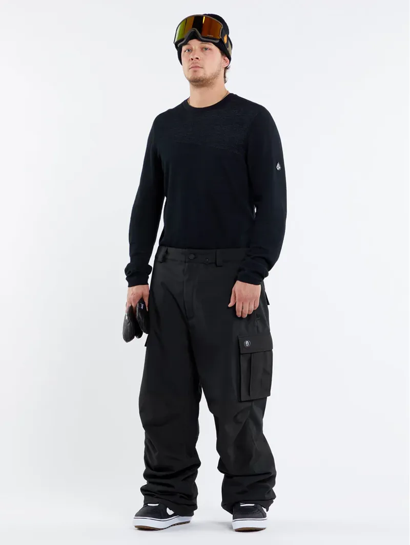 Volcom NWRK Baggy Pant - Black