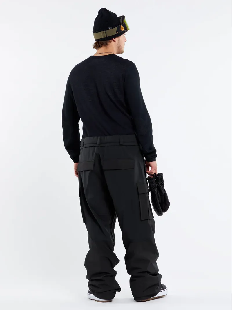 Volcom NWRK Baggy Pant - Black-6