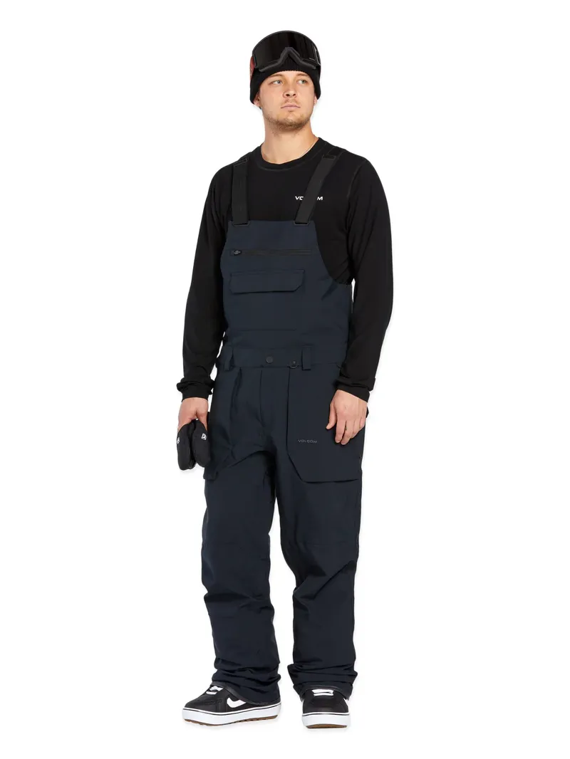 Volcom Roan Bib Overall - Charcoal-2