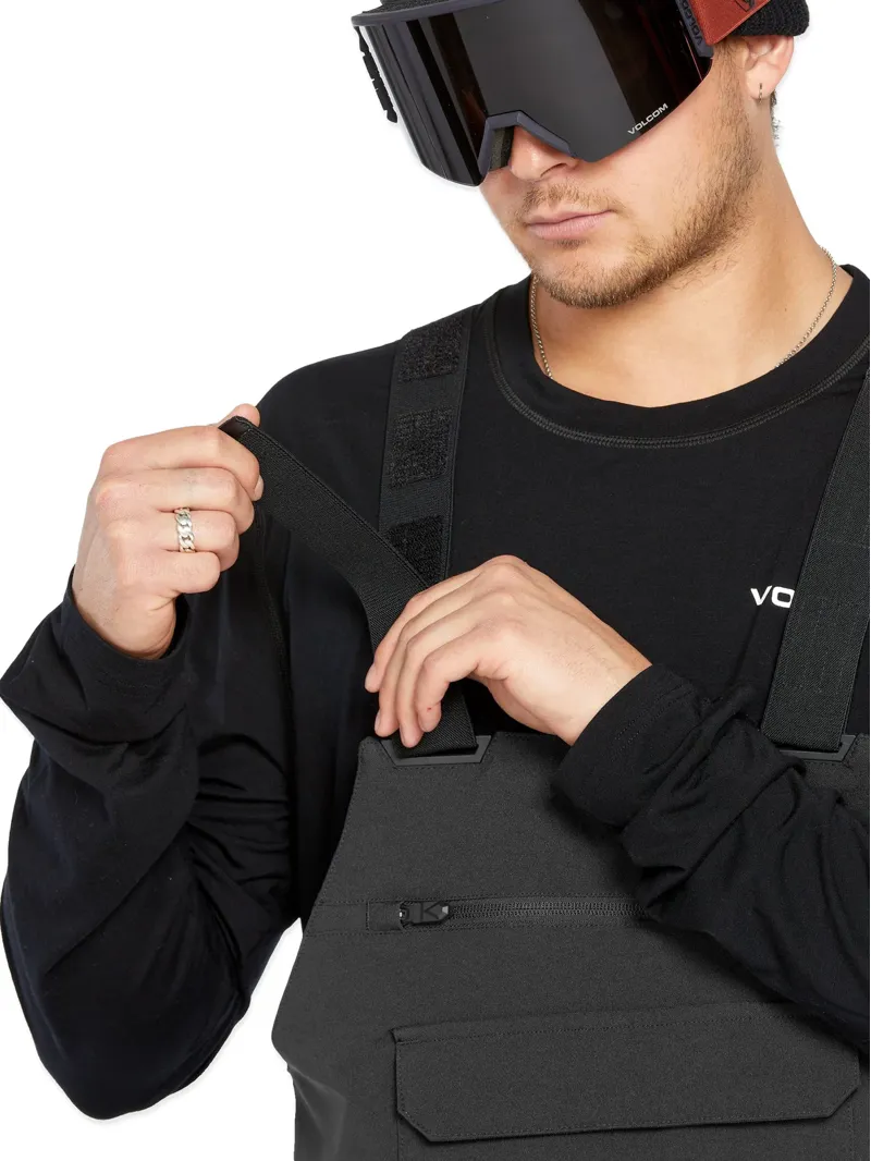 Volcom Roan Bib Overall - Charcoal-5