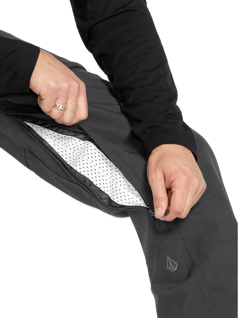 Volcom Roan Bib Overall - Charcoal-8