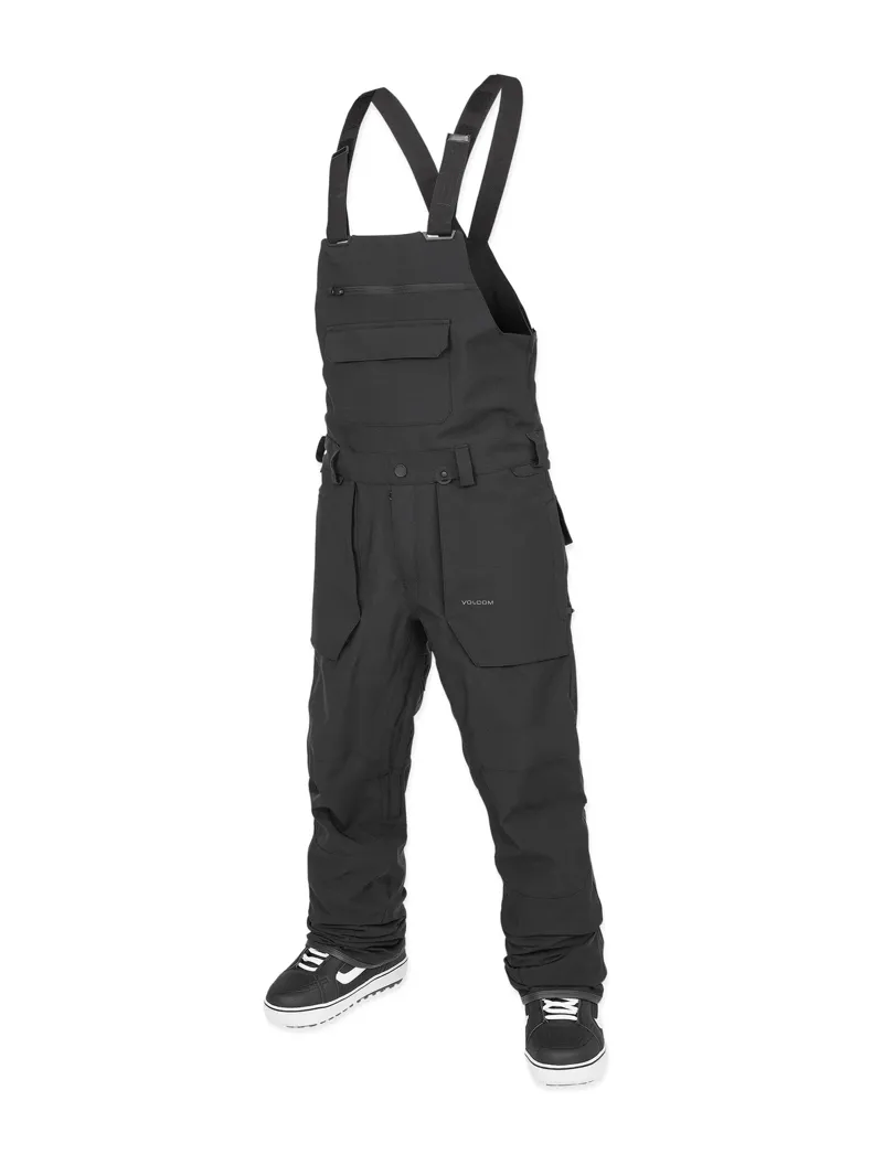 Volcom Roan Bib Overall - Charcoal