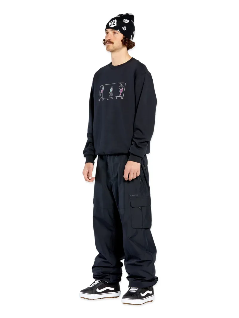 Volcom Essential Crew - Black-2