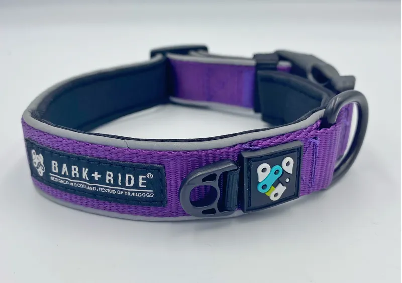 Bark+Ride Trail Collar Purple