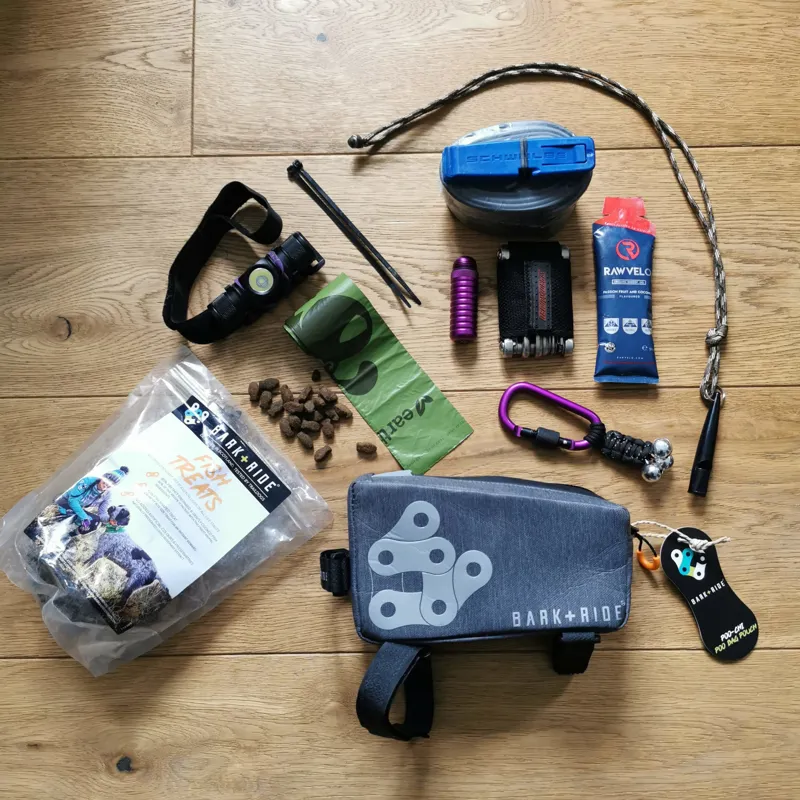 Bark+Ride Poo-Chi Poo Pouch Top Tube Bag-1