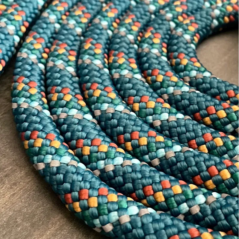 Wilderdog 5ft Carabiner Leash - Pacific Blue Reflective-4