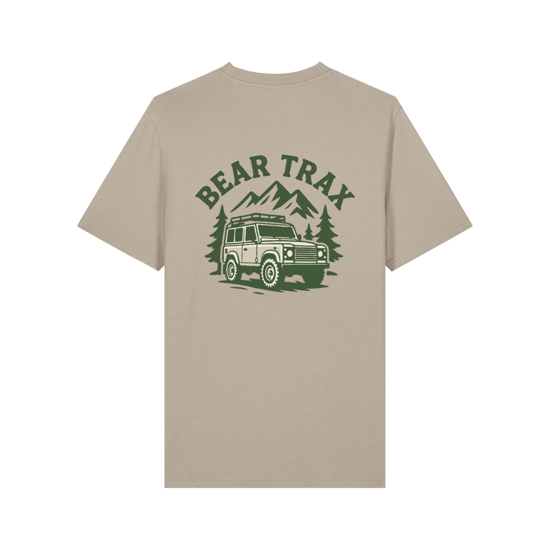 Bear Trax Landy Tee - Stone-1