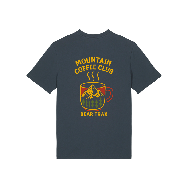 Bear Trax Mountain Coffee Club Tee - India Ink-1
