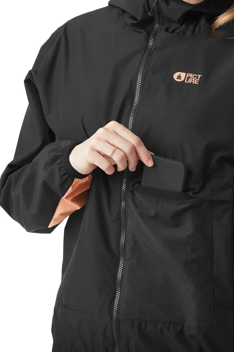 Picture Stall W Jacket - Black-1