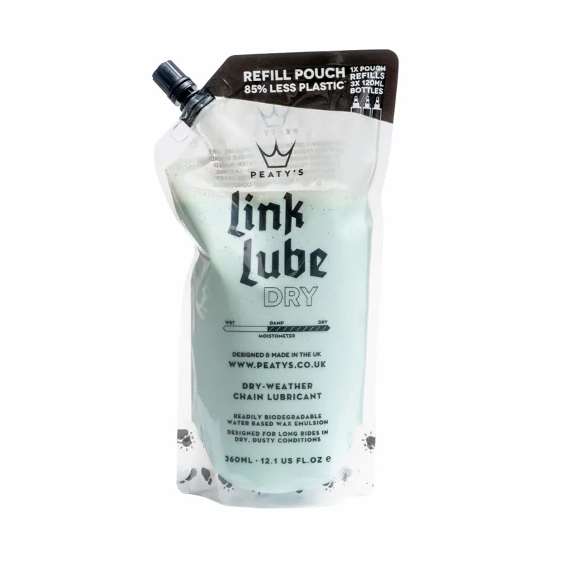 Peaty's LinkLube Dry Refill Pouch 360ml