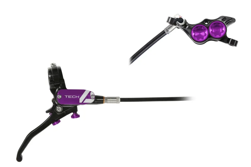 Tech 4 E4 - No Rotor - Black/Purple-1