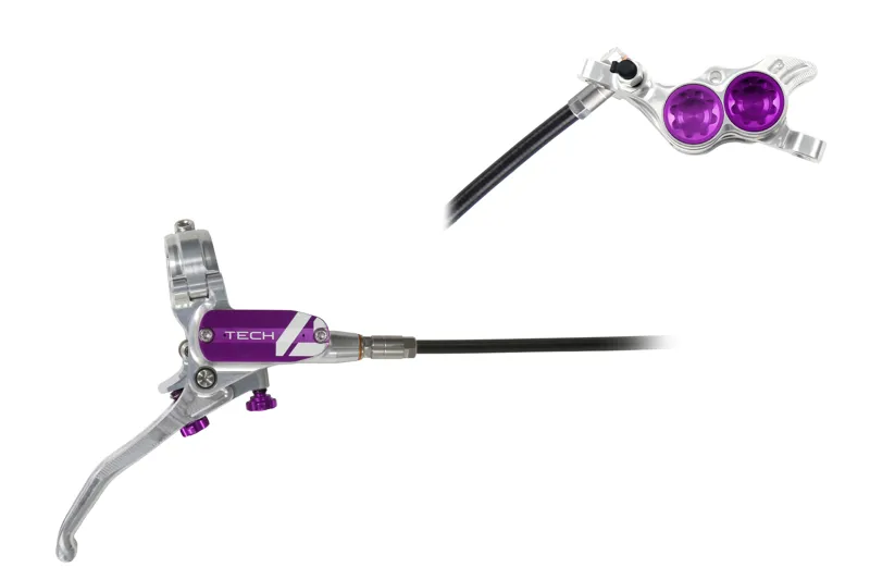 Tech 4 E4 - No Rotor-Silver/Purple-1