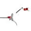 Tech 4 E4 - No Rotor-Silver/Red