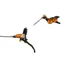 Tech 4 V4 - No Rotor - Black/Orange - BRAIDED