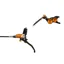 Tech 4 V4 - No Rotor - Black/Orange