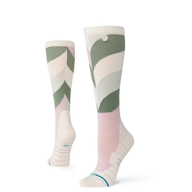 Stance Womens Geo Petals Wool Snow  - Lilac-2