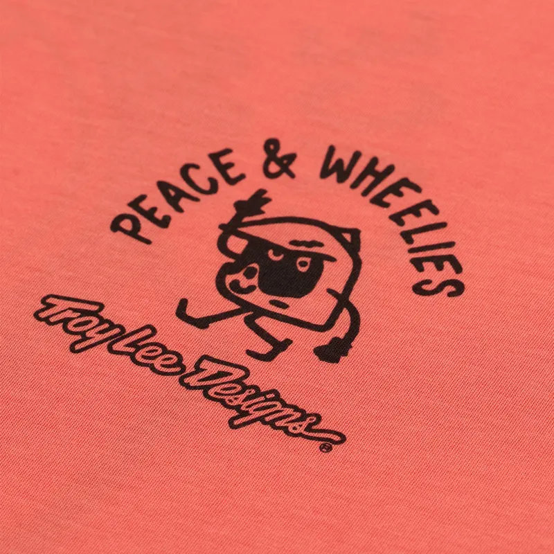 Troy Lee Designs Skyline Short Sleeve Ride Jersey / PW - Melon-3