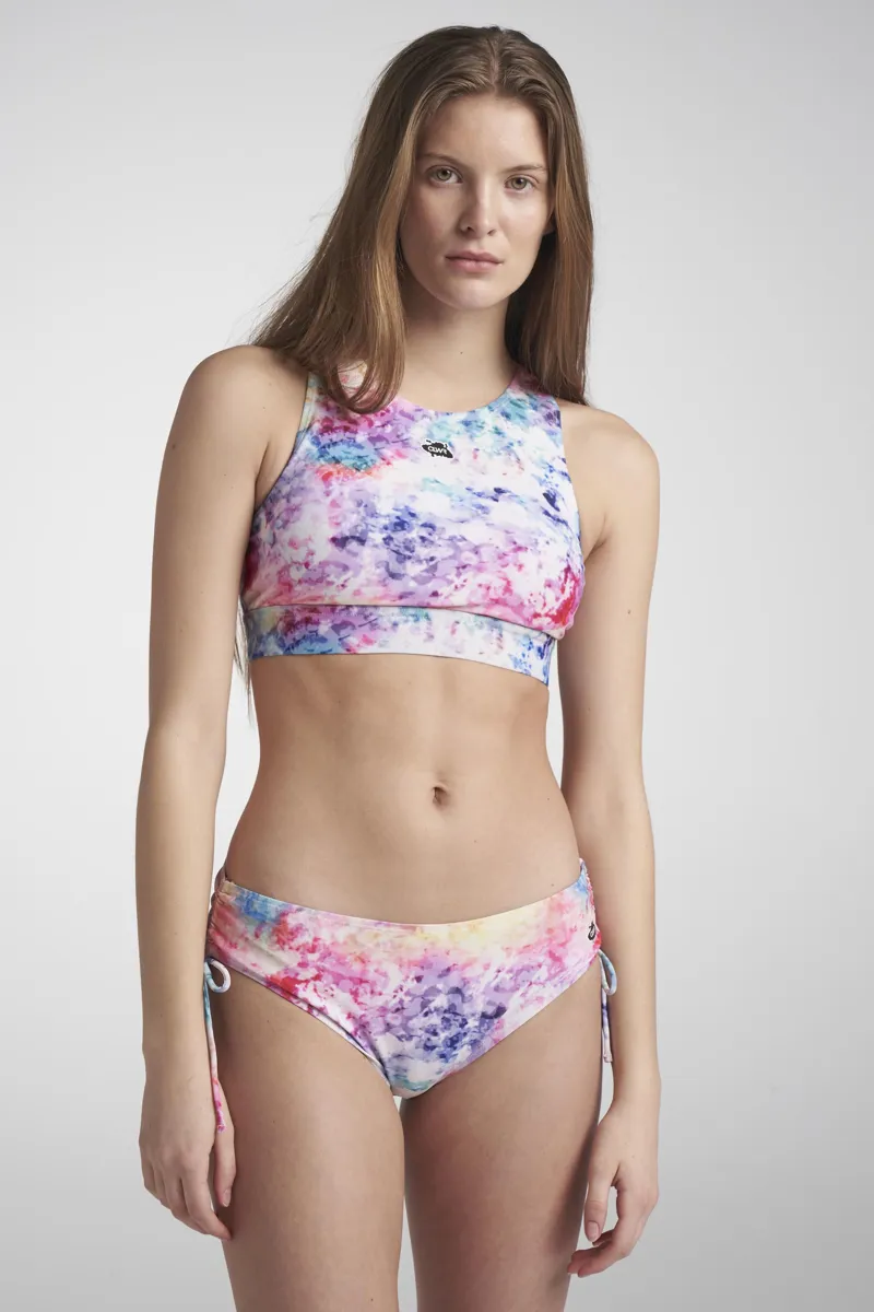 Clwr Bikini Bottoms Mid Waist Multicolour Fantasy