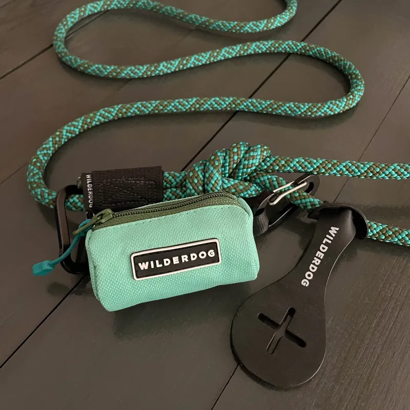 Wilderdog Dog Poo Bag Holder SeaFoam