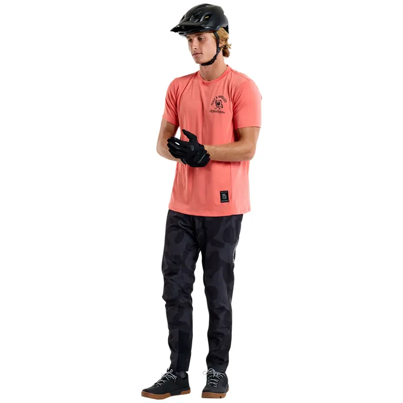Troy Lee Designs Skyline Short Sleeve Ride Jersey / PW - Melon-7