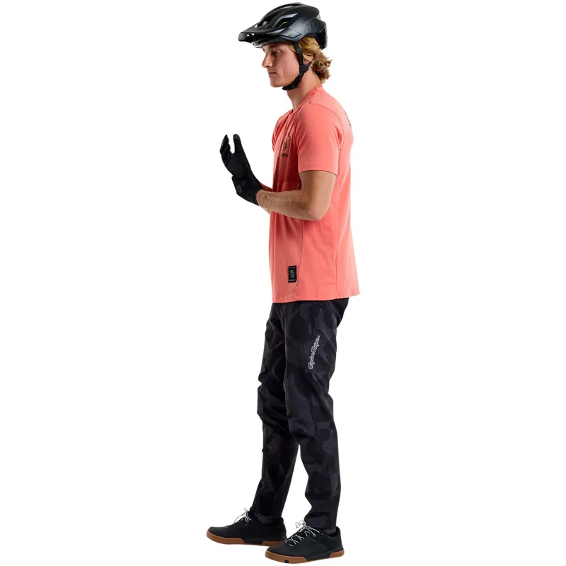 Troy Lee Designs Skyline Short Sleeve Ride Jersey / PW - Melon-8